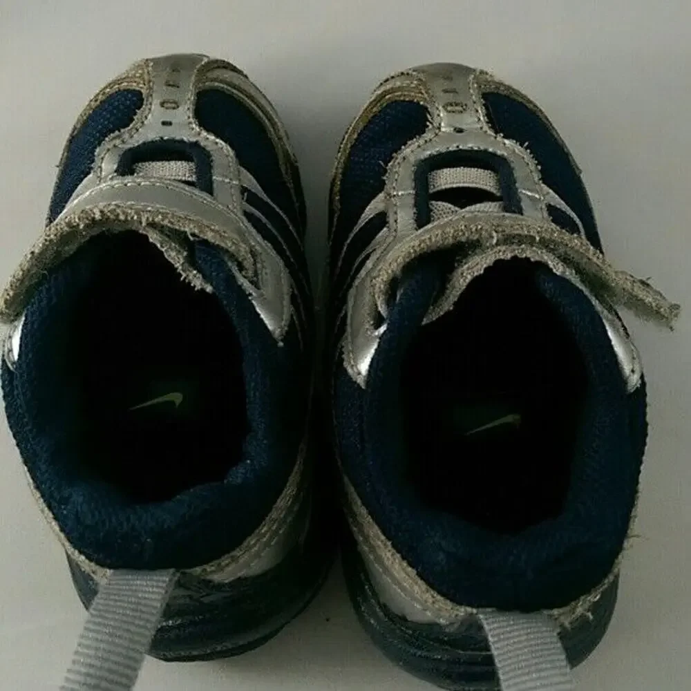 Nike Reax Toddler Shoes Blue Grey Green - 325236-431 - Size 5C